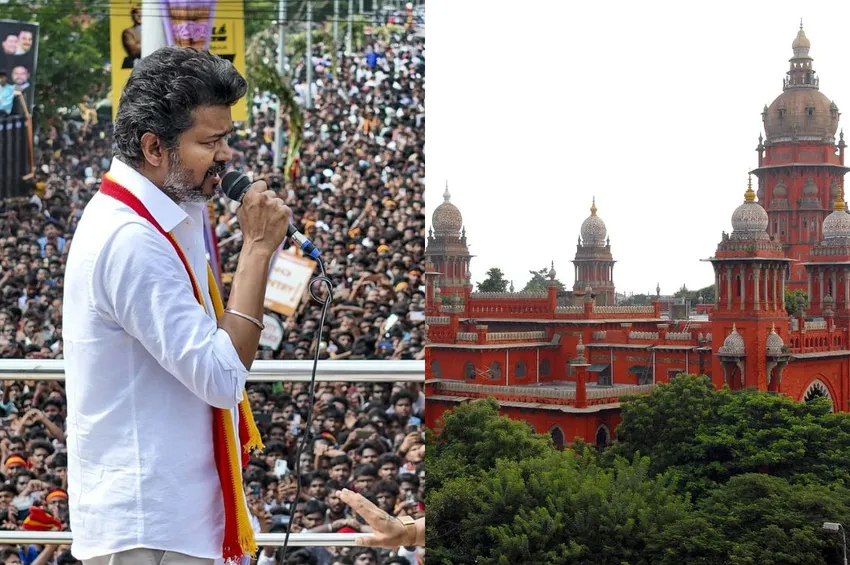 விஜய் பிரச்சாரம்.. தவெக சார்பில் சென்னை உயர்நீதிமன்றத்தில் வழக்கு!