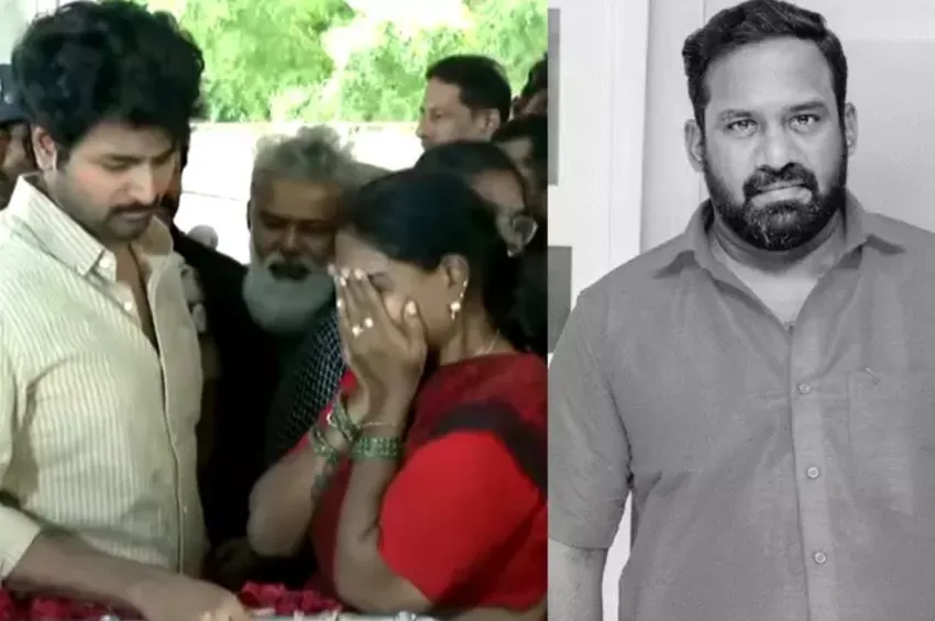 Robo shankar:மறைந்த ரோபோ சங்கர் உடலுக்கு சிவகார்த்திகேயன் அஞ்சலி