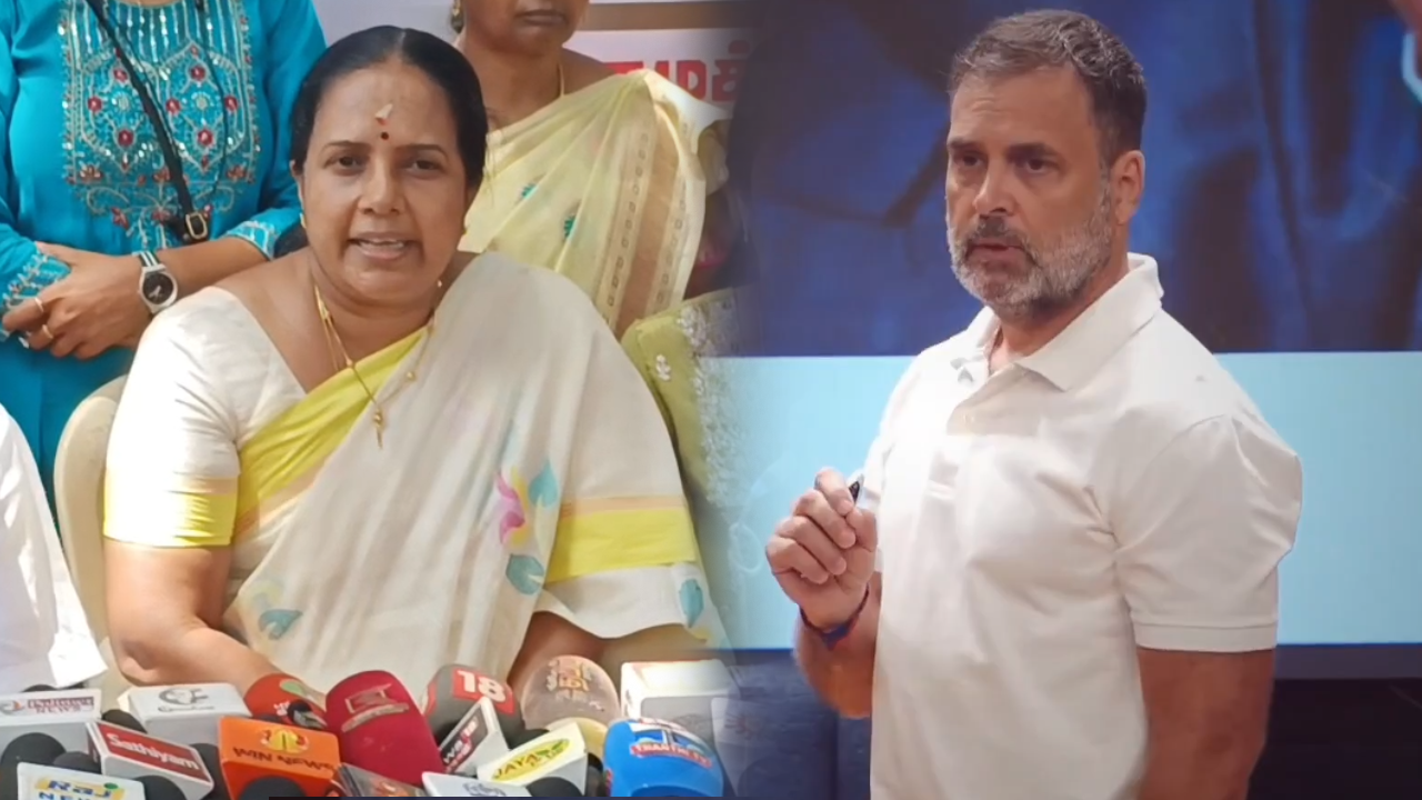  மோடிக்கு எதிராக தவறான தகவலை பரப்புகிறார் -  ராகுல் காந்தி மீது வானதி சீனிவாசன் சாடல்