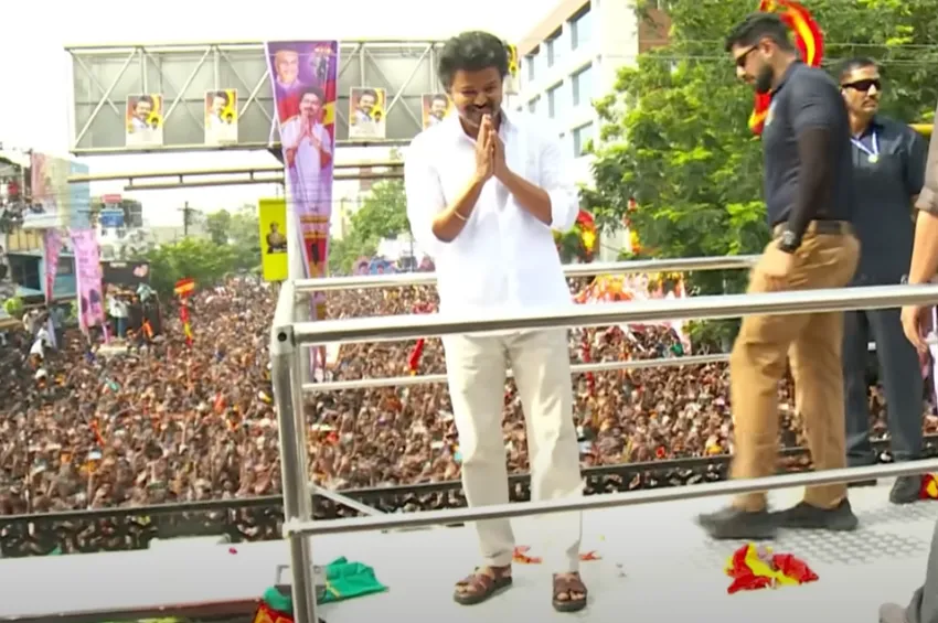 நாகை, திருவாரூரில் விஜய் இன்று பரப்புரை- உற்சாக வரவேற்பளிக்க தவெகவினர் ஏற்பாடு