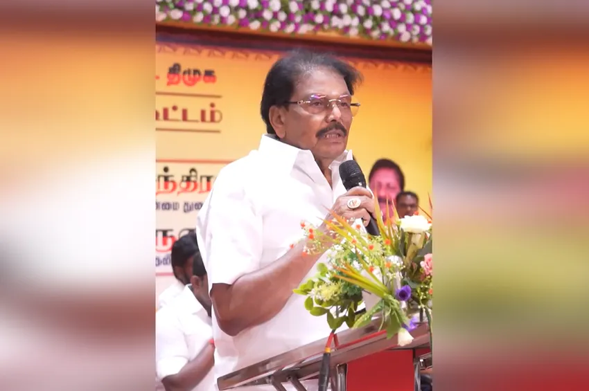 “திமுக நேற்று முளைத்த காளான் அல்ல” –அமைச்சர் கேகேஎஸ்எஸ்ஆர் ராமச்சந்திரன் 