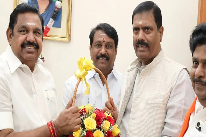 அதிமுக - பாஜக கூட்டணி உறவில் புதிய திருப்பம்! சேலத்தில் எடப்பாடி பழனிசாமி - நயினார் நாகேந்திரன் திடீர் சந்திப்பு! 