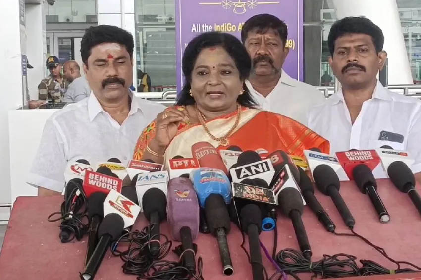  ராகுல் காந்தி குடும்பத்தினர் தான் இந்தியாவை பலவீனப்படுத்தினர் - தமிழிசை சௌந்தர்ராஜன் அதிரடிப் பேச்சு!  