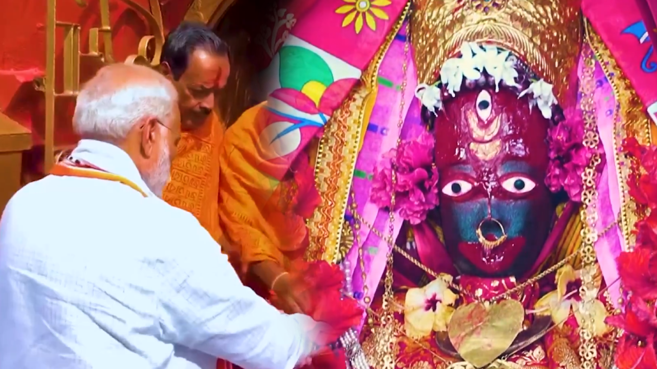 திரிபுரசுந்தரி கோயிலை திறந்து வைத்தார் பிரதமர் மோடி 