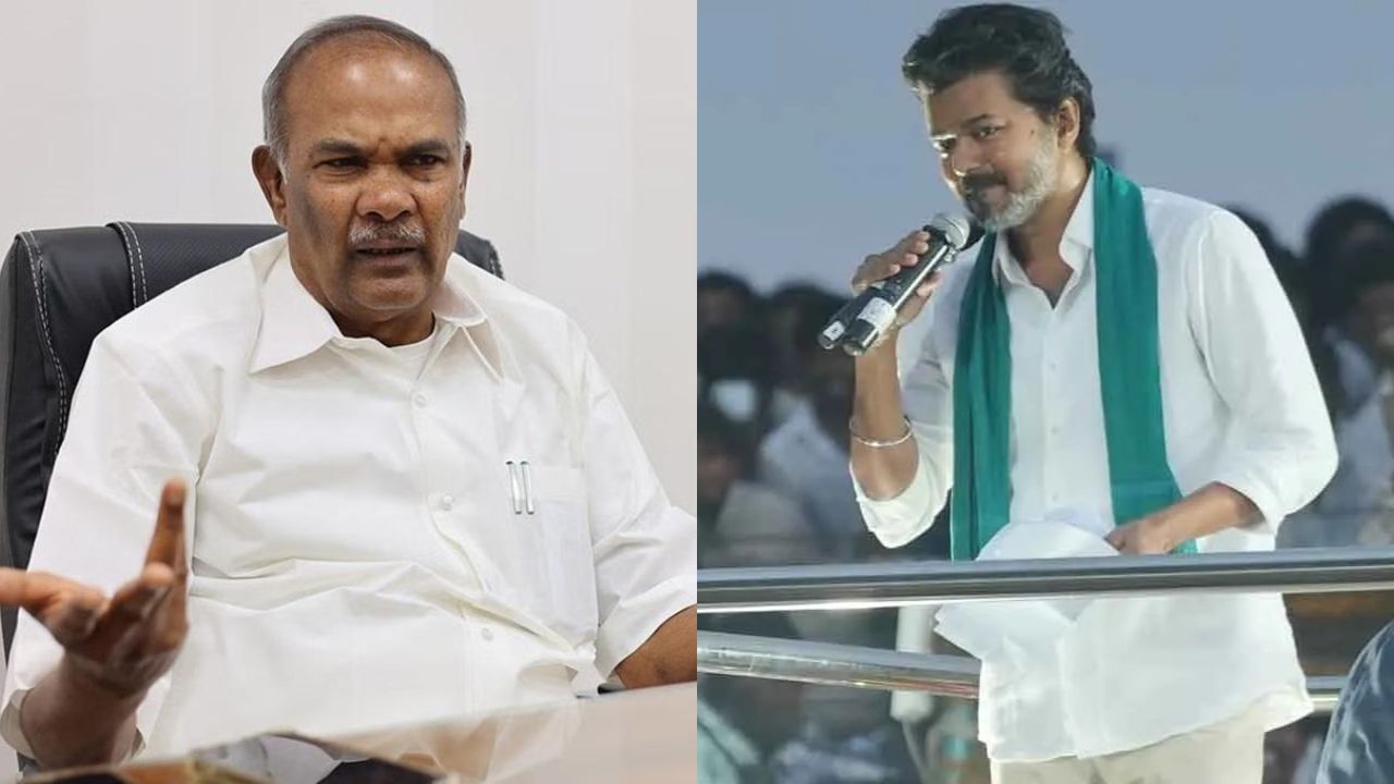 விஜய் அகந்தையுடன் பேசுகிறார்.. பின்னணியில் பாஜக உள்ளது: சட்டப்பேரவை தலைவர் அப்பாவு