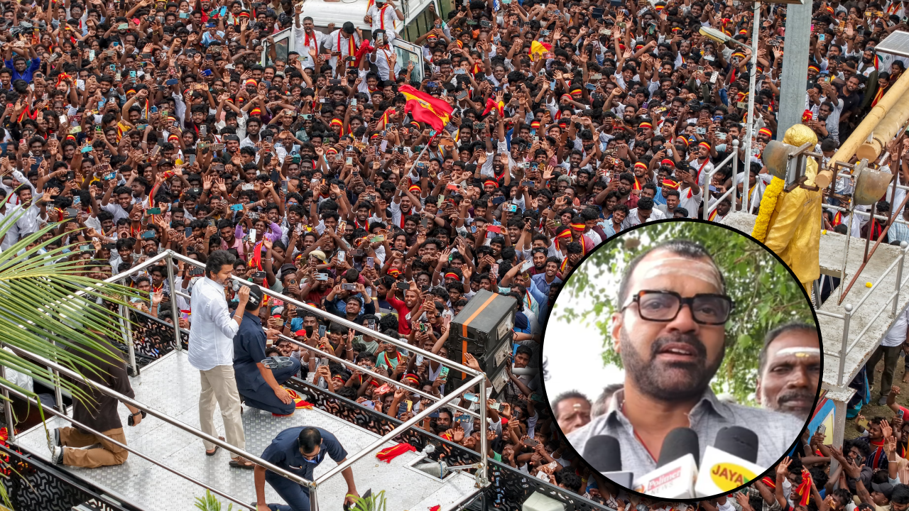  விஜய்க்கு கூடும் கூட்டம் வாக்குகளாக மாறும் – நடிகர் தாடி பாலாஜி நம்பிக்கை