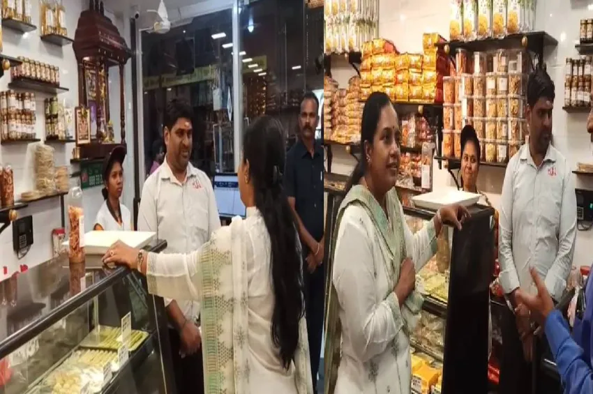 ஜிஎஸ்டி 2.0 வரிக்குறைப்பு: கோவை வியாபாரிகளும், பொதுமக்களும் மகிழ்ச்சி! நேரில் ஆய்வு செய்த வானதி சீனிவாசன்! 