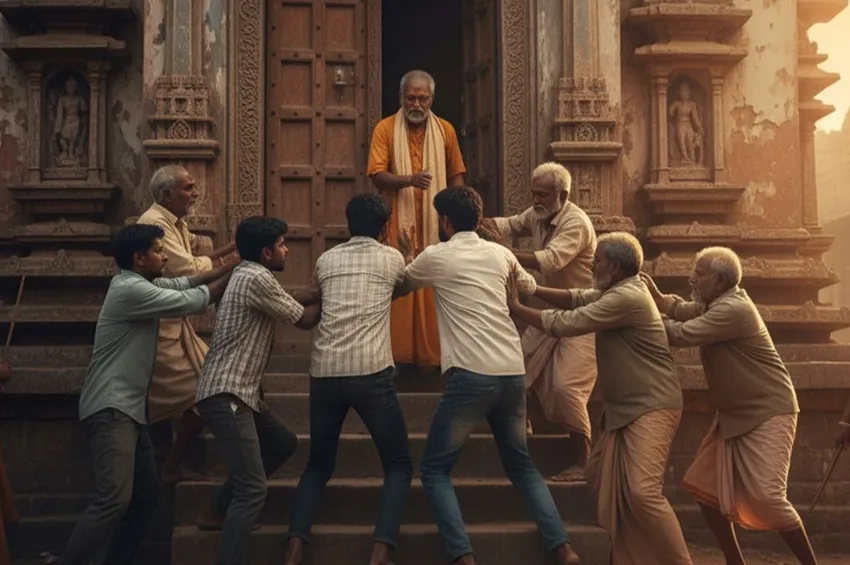 ராஜஸ்தானில் கோயிலுக்குள் நுழைய முயன்றதால் பட்டியலின இளைஞர்கள் மீது தாக்குதல்!