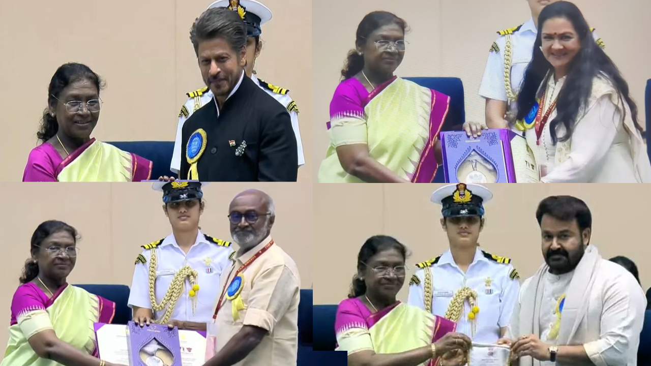 ஷாருக்கான், எம்.எஸ்.பாஸ்கர், ஊர்வசி உள்ளிட்டோருக்கு தேசிய விருதுகள் – மோகன்லாலுக்கு தாதாசாகேப் பால்கே விருது 