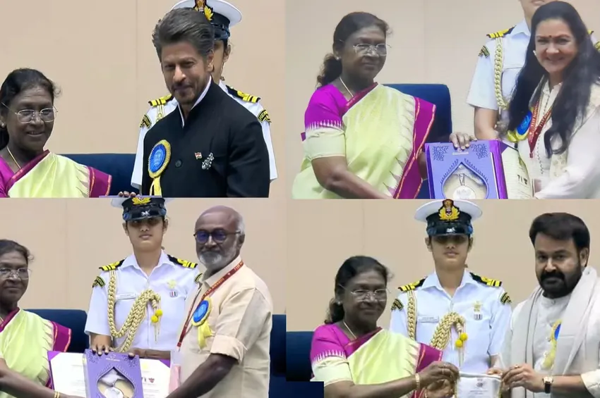 ஷாருக்கான், எம்.எஸ்.பாஸ்கர், ஊர்வசி உள்ளிட்டோருக்கு தேசிய விருதுகள் – மோகன்லாலுக்கு தாதாசாகேப் பால்கே விருது 