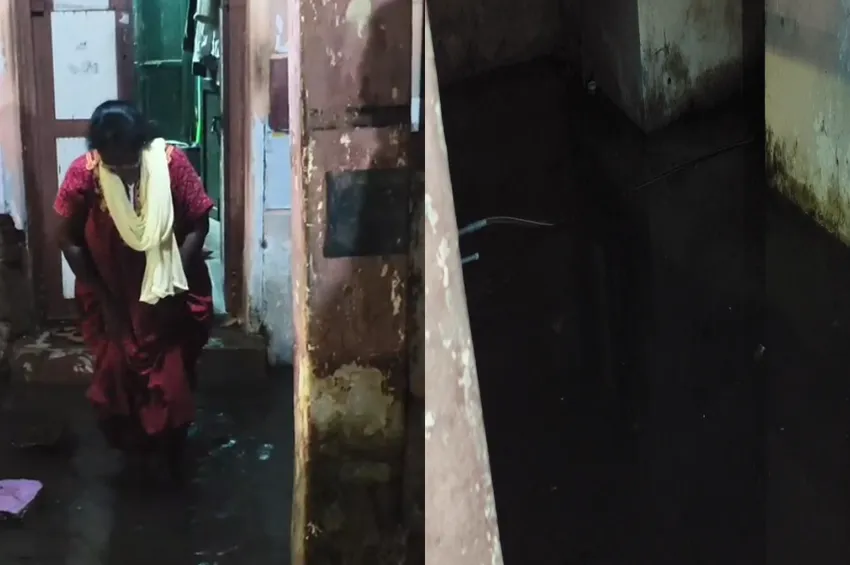  வேலூரில் வீடுகளுக்குள் புகுந்த மழைநீர் – மக்கள் கடும் அவதி