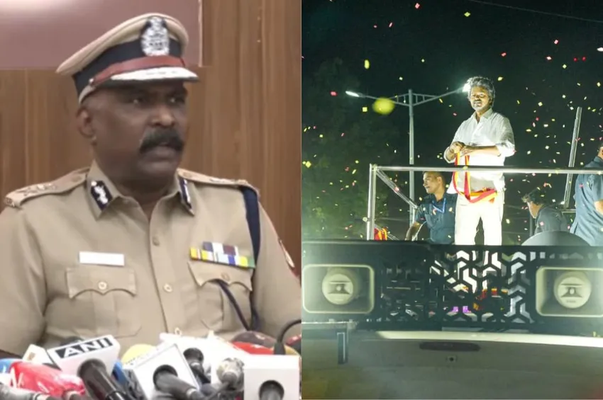 'தவெக கூட்டத்தில் கல் வீச்சுச் சம்பவம் நடைபெறவில்லை'- ஏடிஜிபி தேவாசீர்வாதம் விளக்கம்!