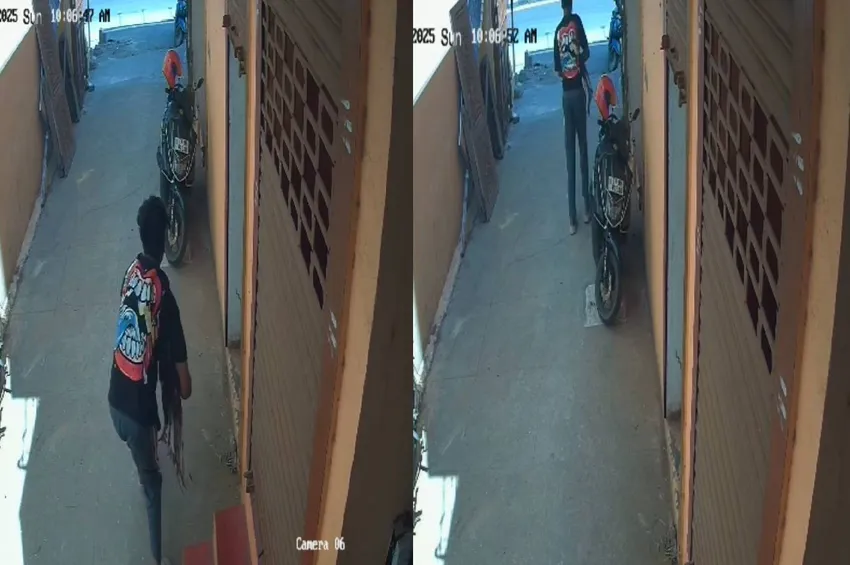 ‘ஆடுகளம்’ பாணியில் டீ-சர்ட்டுக்குள் சேவல் திருட்டு! - சிசிடிவி காட்சிகள் வைரல்; கோவையில் அதிர்ச்சி!