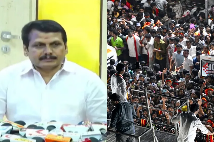 கரூர் துயரம்: 'விஜய் குறித்த நேரத்தில் வந்திருந்தால் விபத்து நடந்திருக்காது'- செந்தில் பாலாஜி விளக்கம்!