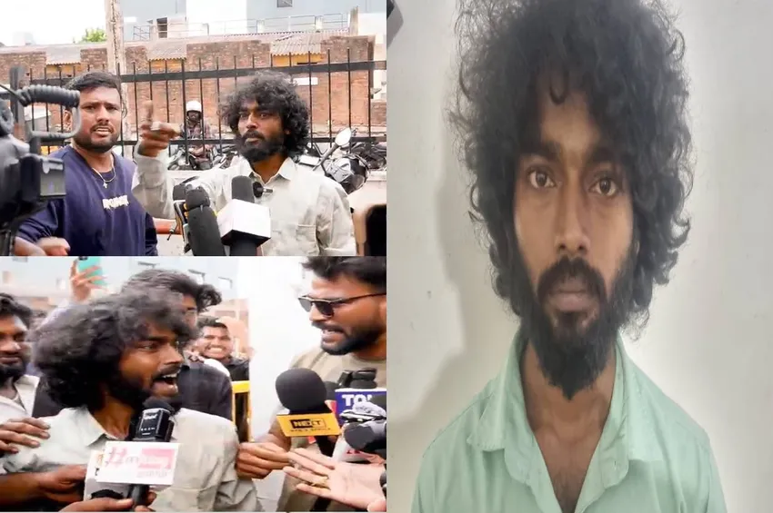 ரோகிணி திரையரங்கில் நடந்த சலசலப்பு.. யூடியூபருக்குக் கொலை மிரட்டல் விடுத்த தவெக தொண்டர் கைது!