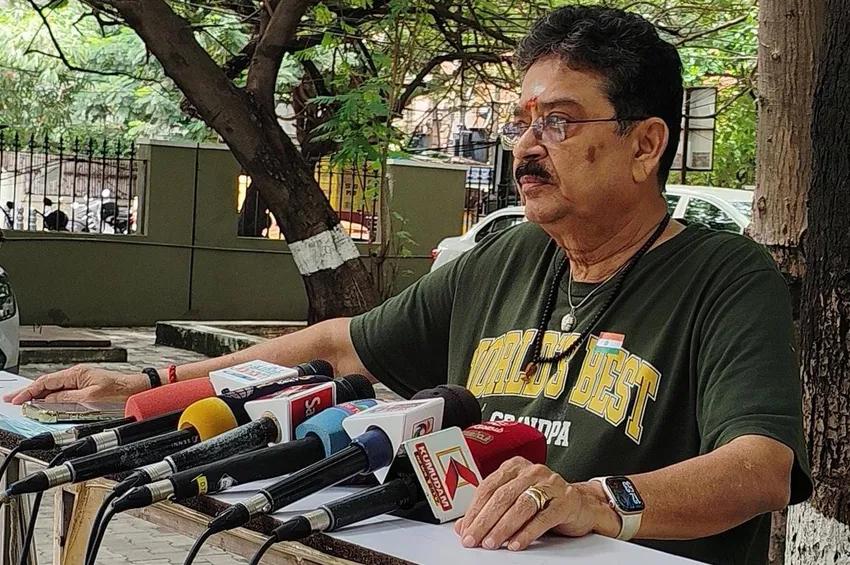 கரூர் உயிரிழப்புக்கு விஜய்யே பொறுப்பு; அவர் ரஜினிகாந்த் போல அரசியலில் இருந்து பின்வாங்கி விடுவார் - எஸ்.வி.சேகர் குற்றச்சாட்டு!