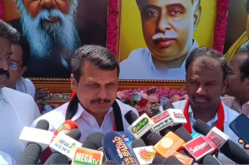 கரூர் விவகாரம்: விசாரணை முடியும் வரை காத்திருங்கள் - விஜய் குறித்துச் செந்தில் பாலாஜி சரமாரி கேள்வி!