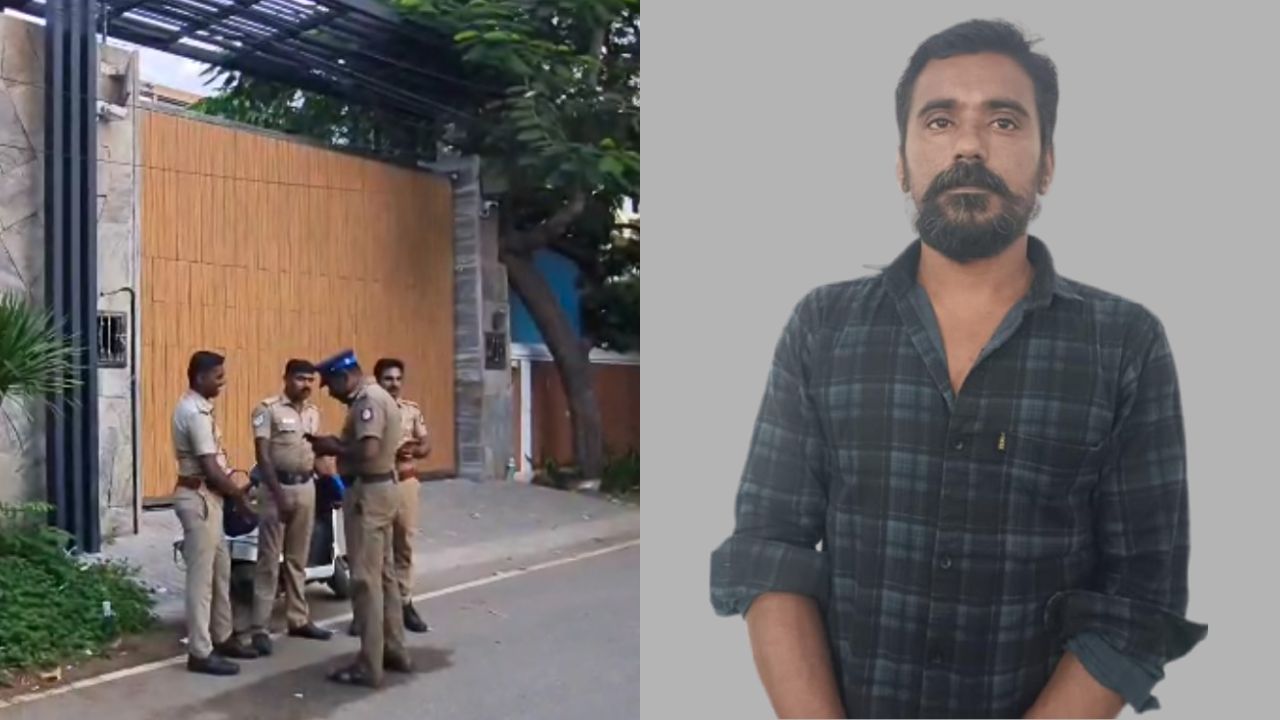 கரூர் சம்பவத்தால் ஆத்திரம்: விஜய் வீட்டிற்கு வெடிகுண்டு மிரட்டல் விடுத்த நபர் கைது!