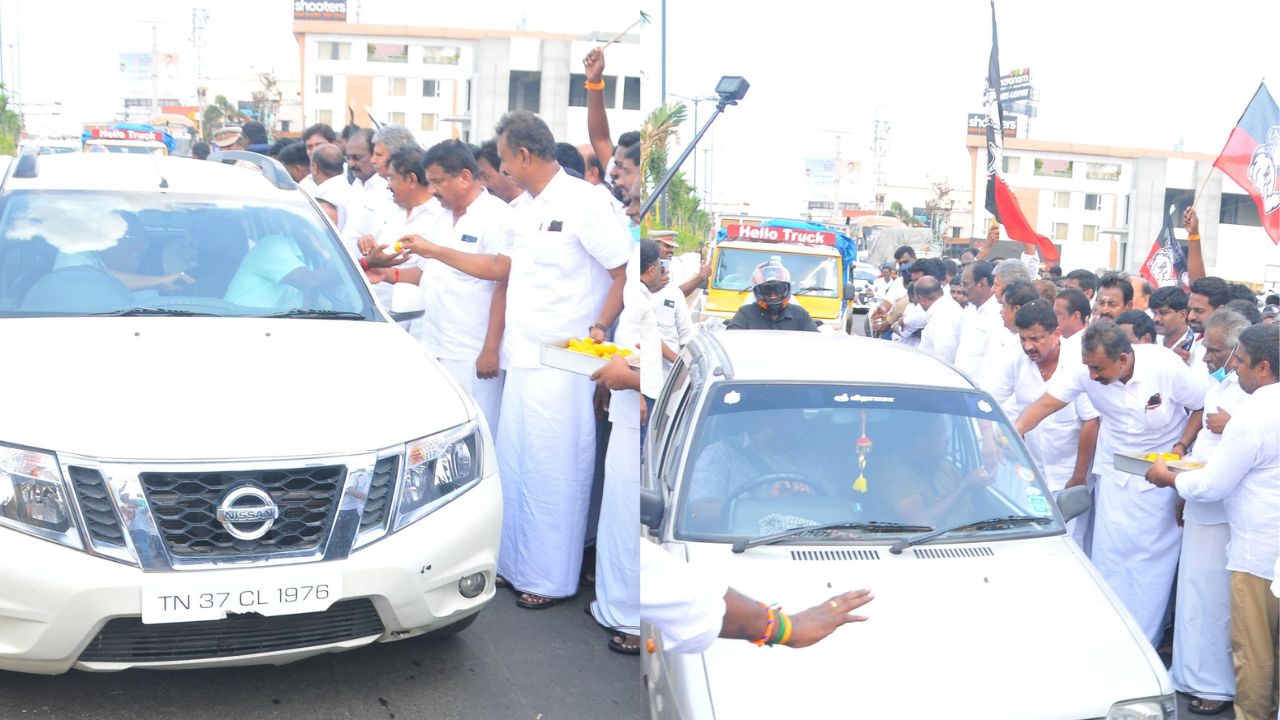 ஜி.டி.நாயுடு மேம்பாலம் திறப்பு.. இனிப்புக் கொடுத்து கொண்டாடிய எஸ்.பி. வேலுமணி மீது வழக்குப்பதிவு!