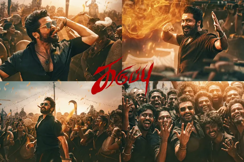 ரணகளம்.. ஆடுகளம்.. 'கருப்பு' படத்தின் 'GOD MODE' பாடல் வெளியானது!