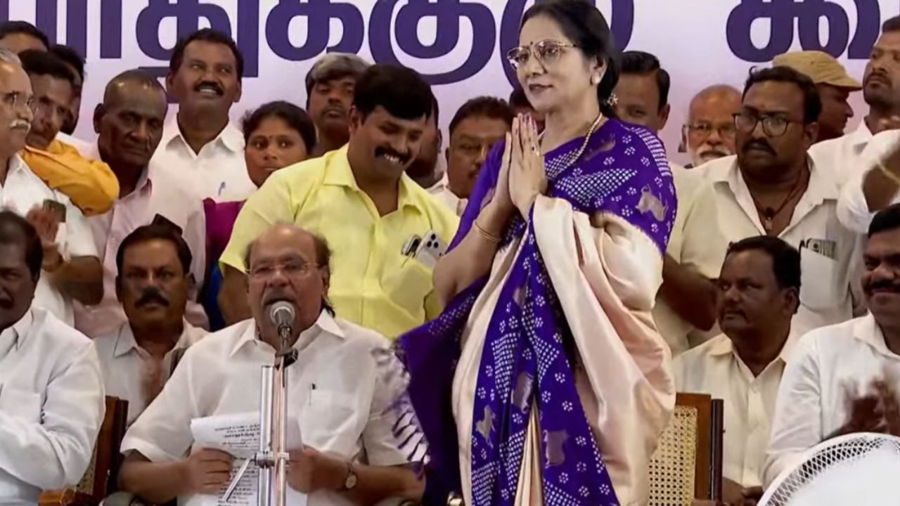 பாமக செயல் தலைவராக காந்திமதி நியமனம்.. ராமதாஸ் அதிரடி அறிவிப்பு!
