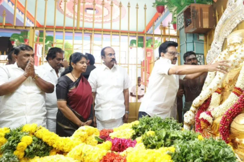பசும்பொன்னில் தேவர் பெயரில் திருமண மண்டபம்- முதல்வர் ஸ்டாலின் அறிவிப்பு!