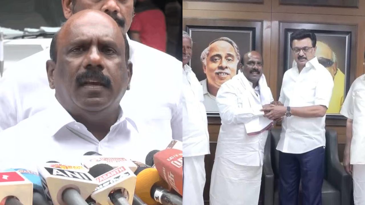 திமுகவில் இணைந்தார் ஓபிஎஸ் ஆதரவு எம்எல்ஏ மனோஜ் பாண்டியன்.. காரணம் என்ன?