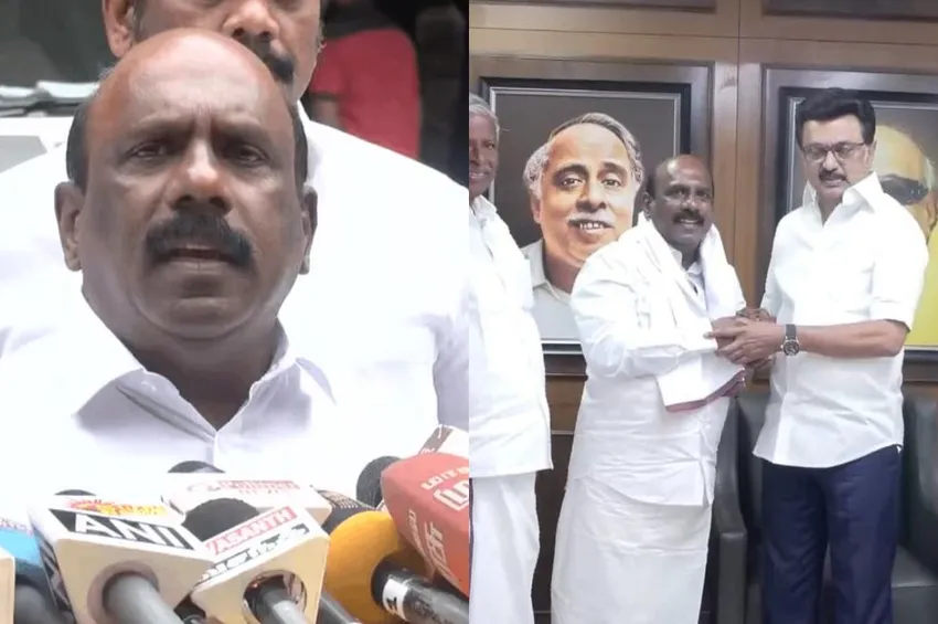 திமுகவில் இணைந்தார் ஓபிஎஸ் ஆதரவு எம்எல்ஏ மனோஜ் பாண்டியன்.. காரணம் என்ன?