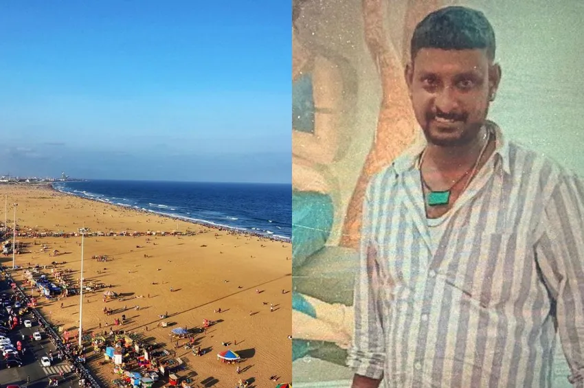 மெரீனா கடற்கரையில் இளைஞர் வெட்டிக் கொலை.. திருமணத்தை மீறிய உறவு காரணமா?