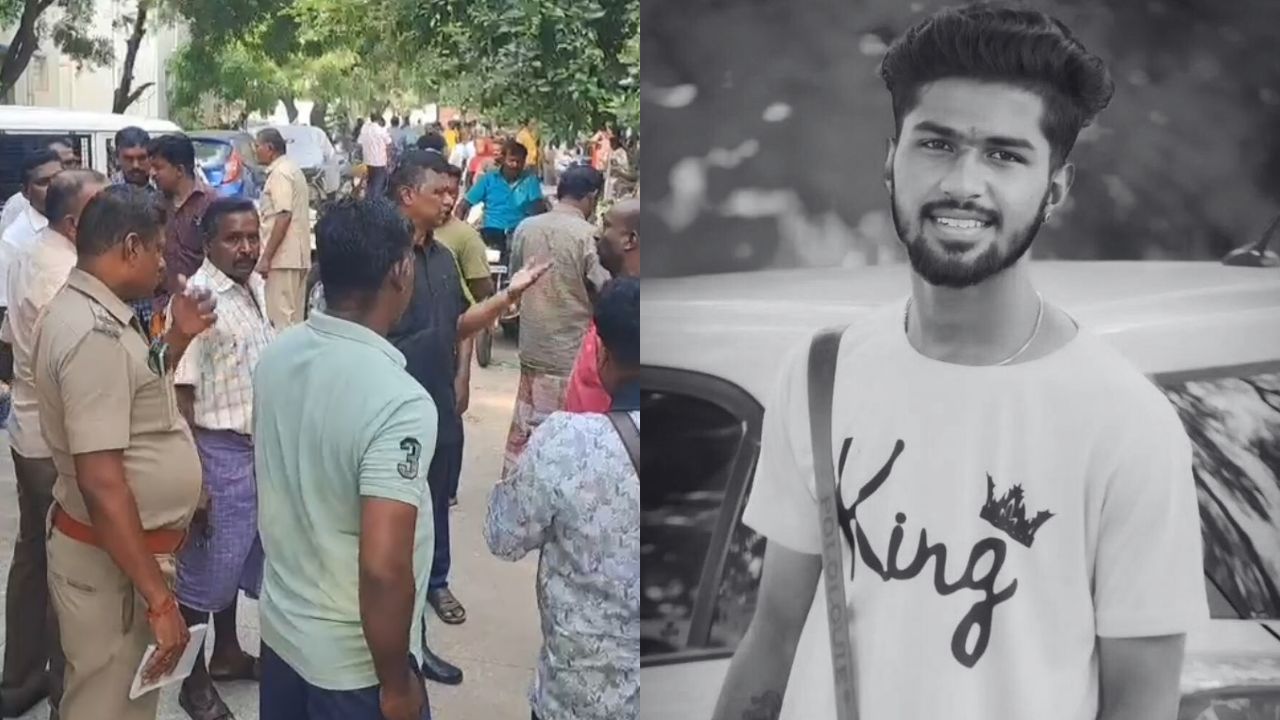 பட்டப்பகலில் துணிகரம்.. திருச்சி காவலர் குடியிருப்புக்குள் புகுந்து இளைஞர் வெட்டிக் கொலை!