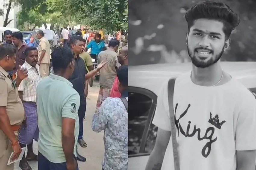 பட்டப்பகலில் துணிகரம்.. திருச்சி காவலர் குடியிருப்புக்குள் புகுந்து இளைஞர் வெட்டிக் கொலை!