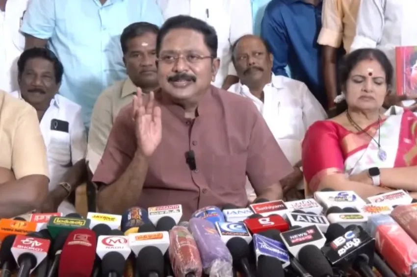 திமுக கூட்டணி - தவெக கூட்டணி இடையேதான் கடும் போட்டி- டிடிவி தினகரன்