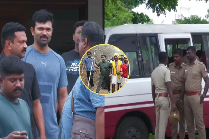 மாடுகள் மேய்க்கும் போராட்டத்துக்கு அனுமதி மறுப்பு: சீமான் தங்கியிருக்கும் இடத்தை சுற்றி போலீசார் குவிப்பு!