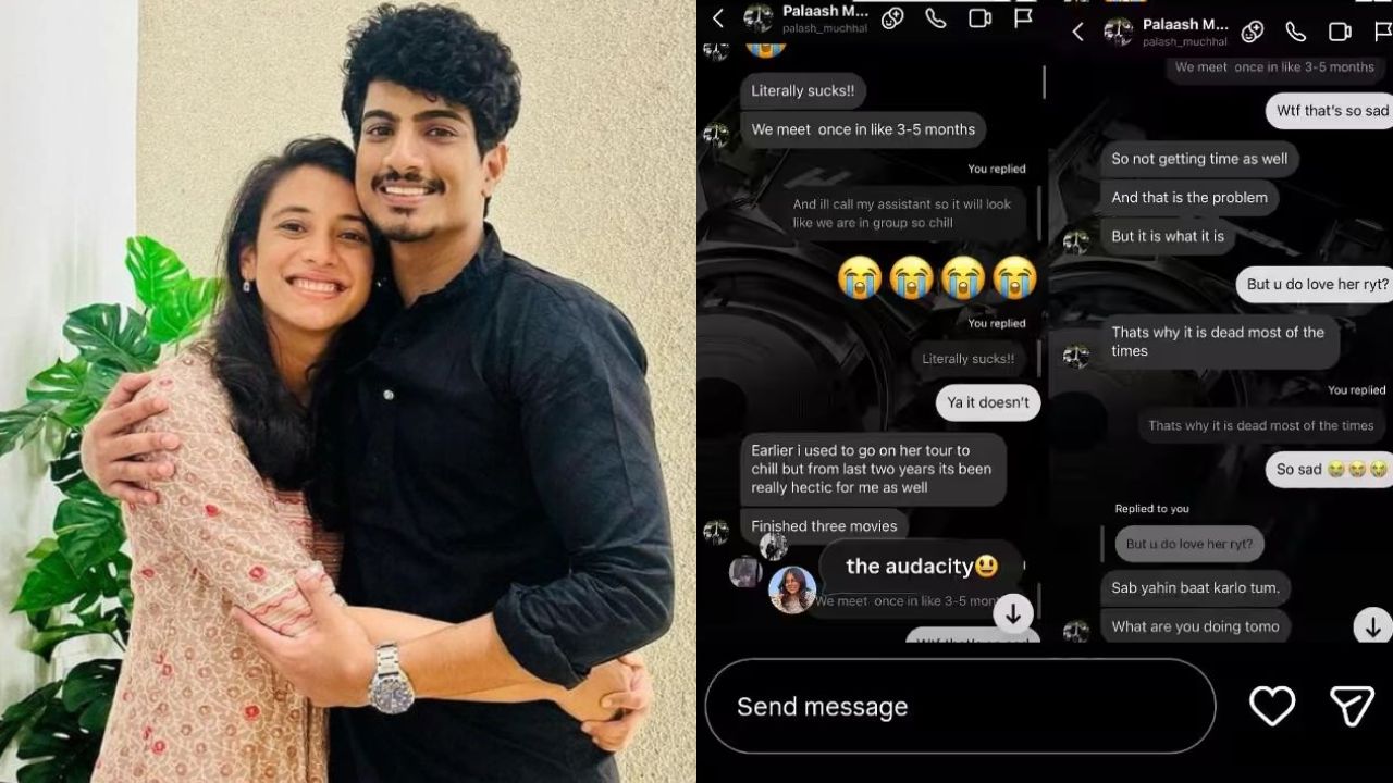 ஸ்மிருதி மந்தனா திருமணம் திடீர் நிறுத்தம்: வைரலாகும் இன்ஸ்டாகிராம் ஸ்கிரீன்ஷாட்!