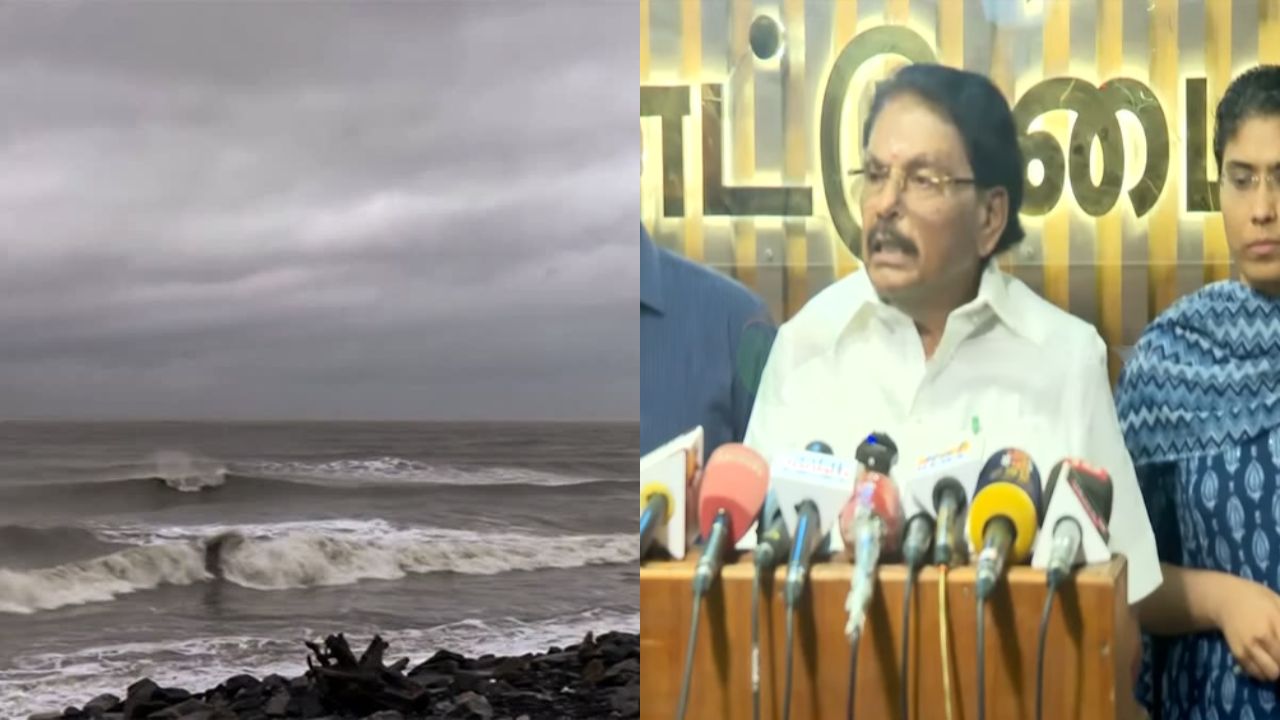 'டிட்வா' புயல்: 1.24 கோடி பேருக்கு SMS அலர்ட்- அமைச்சர் K.K.S.S.R ராமச்சந்திரன் தகவல்! 