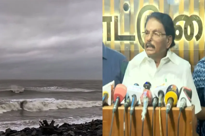 'டிட்வா' புயல்: 1.24 கோடி பேருக்கு SMS அலர்ட்- அமைச்சர் K.K.S.S.R ராமச்சந்திரன் தகவல்!