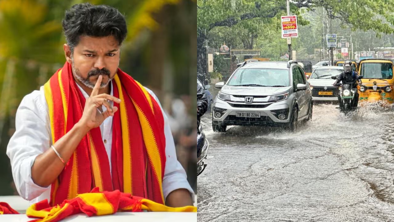 தொடர் மழை: வடிகால் வசதிகள் முடிக்கப்படாததால் மக்கள் துயரம்- விஜய் குற்றச்சாட்டு!