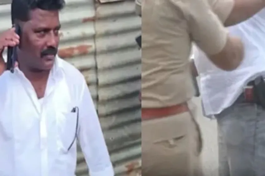 விஜய் பங்கேற்கும் கூட்டத்துக்கு துப்பாக்கியுடன் வந்த நபரால் பரபரப்பு!