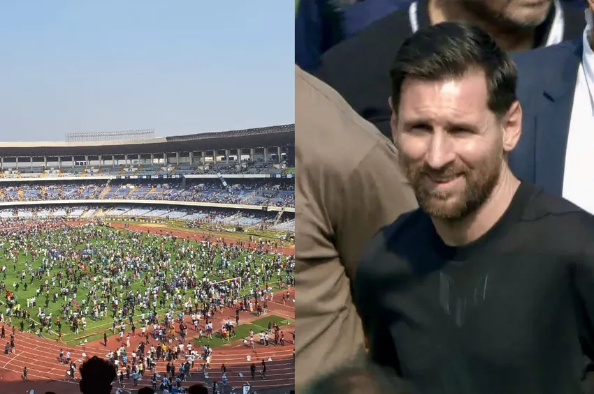 மெஸ்ஸியைப் பார்க்க ரூ.25,000.. ஏமாற்றத்தில் கொதித்த ரசிகர்கள்: போர்க்களமாக மாறிய மைதானம்!