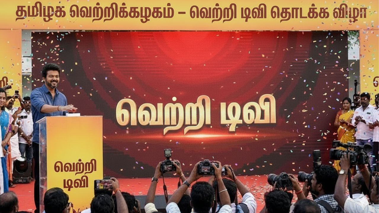 விஜய்யின் புதிய டிவி சேனல்: 'வெற்றி தொலைக்காட்சி' பிப்ரவரியில் தொடங்க திட்டம்?