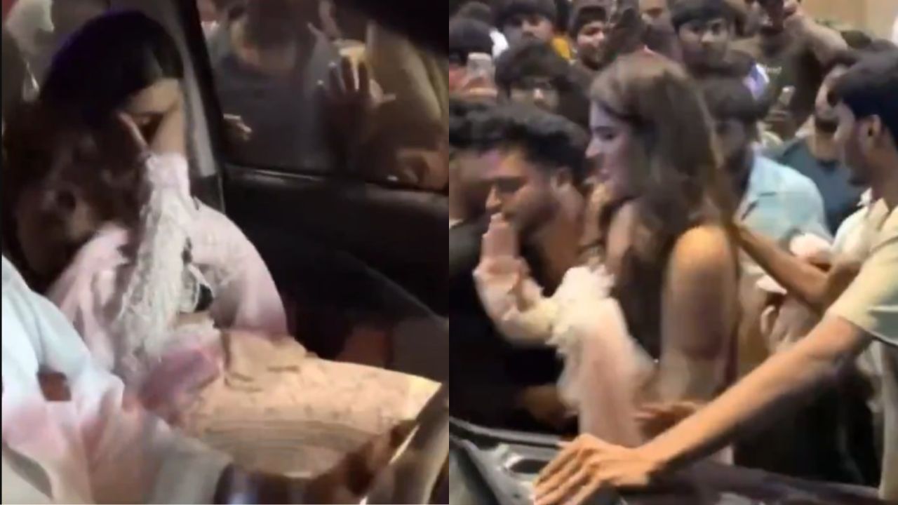 சிம்பு பட நடிகையிடம் அத்துமீறிய ரசிகர்கள்.. வலுக்கும் கண்டனம்!