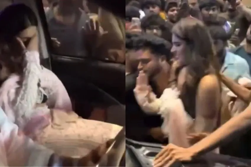 சிம்பு பட நடிகையிடம் அத்துமீறிய ரசிகர்கள்.. வலுக்கும் கண்டனம்!