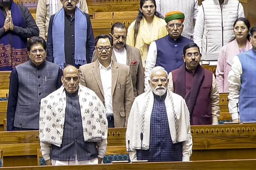 நாடாளுமன்றக் குளிர்காலக் கூட்டத்தொடர் நிறைவு: ஜனவரி 31-ல் மீண்டும் கூடுகிறது!