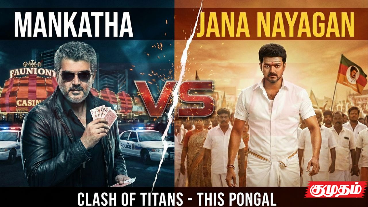 விஜய் Vs அஜித்: பொங்கல் ரேஸில் 'மங்காத்தா'.. ஜனநாயகனுடன் மோத திட்டம்?