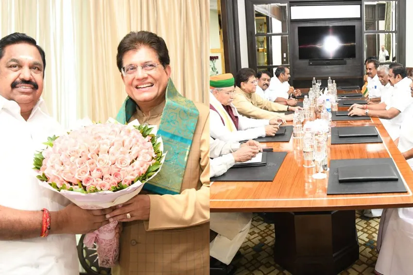 25 தொகுதிகளுக்கு மேல் வாய்ப்பில்லை.. பியூஷ் கோயலிடம் ஸ்ட்ரிக்டாக சொன்ன எடப்பாடி!