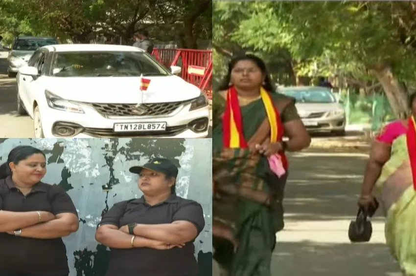 பனையூர் தவெக அலுவலகத்தில் பரபரப்பு: அதிருப்தியாளர்கள் குவிந்ததால் பவுன்சர்கள் பாதுகாப்பு!