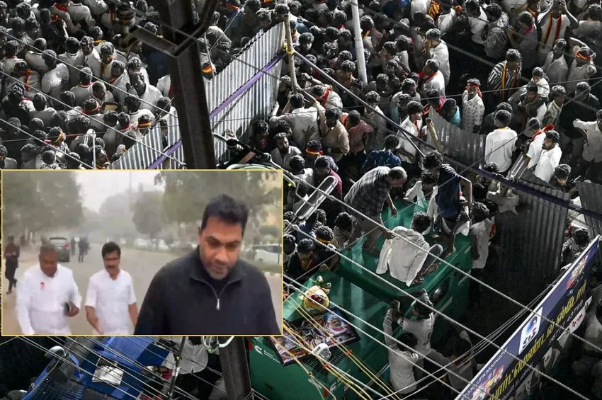 கரூர் கூட்ட நெரிசல் வழக்கு: சிபிஐ தலைமை அலுவலகத்தில் ஆனந்த், ஆதவ் அர்ஜுனா ஆஜர்!