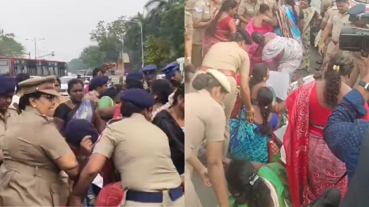 போராட்டங்களால் திணறும் தலைநகரம்.. கொந்தளிக்கும் தூய்மைப் பணியாளர், இடைநிலை ஆசிரியர்கள்!