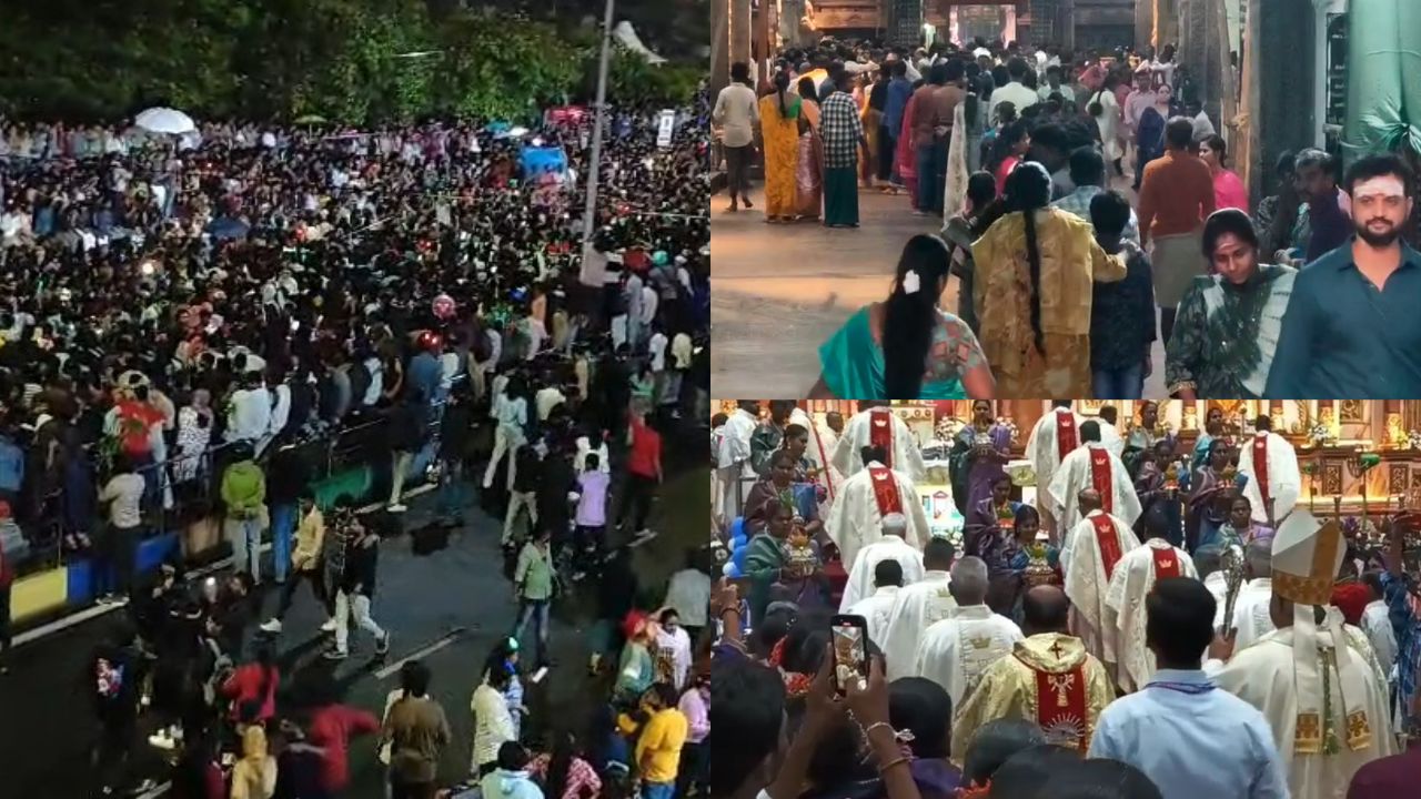 புத்தாண்டு கொண்டாட்டம்: 2026-ஐ உற்சாகமாக வரவேற்ற பொதுமக்கள்!