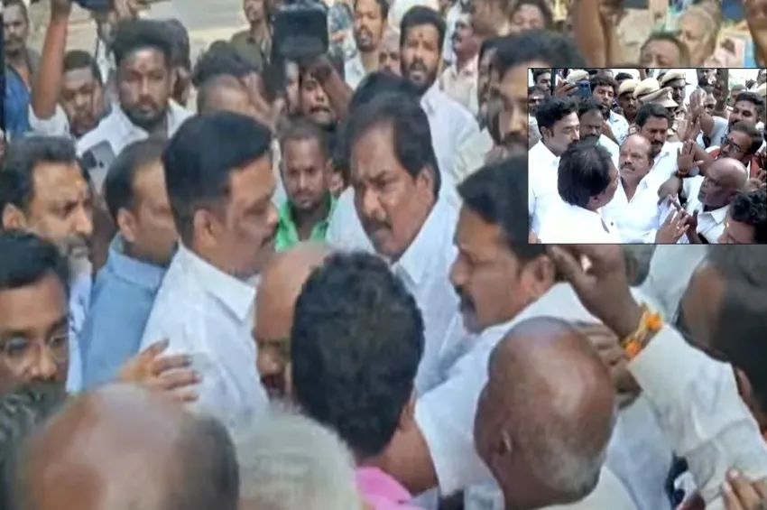 அவனியாபுரம் ஜல்லிக்கட்டு: அமைச்சர் மூர்த்தியை முற்றுகையிட்டு வாக்குவாதம்!